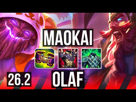 MAOKAI vs OLAF (TOP) | KR Master | 26.2