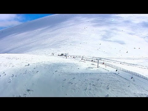 Madrid desde el aire: el corazón del invierno
