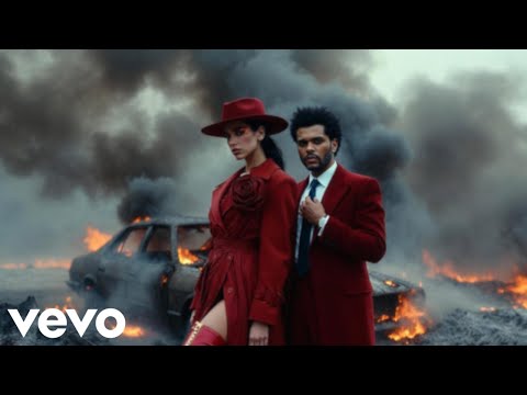 Dua Lipa ft. The Weeknd - Lost in the Glow (Music Video 2025)