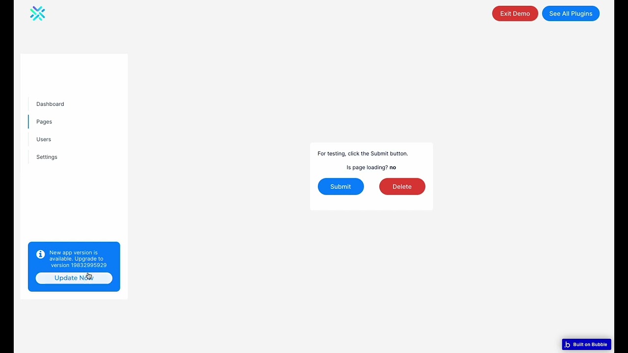 [New Plugin] Bubble Page Utilities - Hide/ detect app updated bar ...