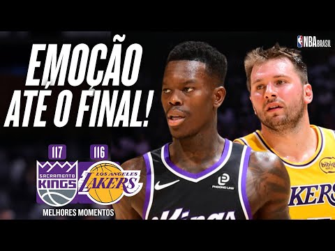 WHAT AN ENDING 😱🔥 KINGS beat the LAKERS in an INSANE THRILLER - Highlights