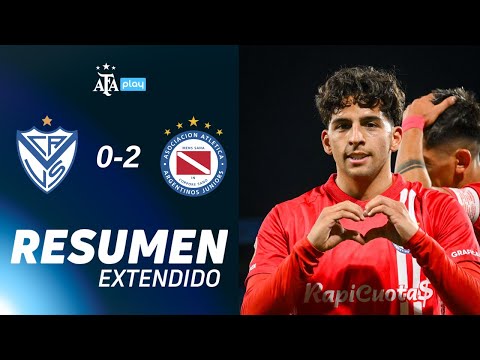 Velez Sarsfield 0 vs. 2 Argentinos Juniors | #TorneoClausura2025 | Resumen Extendido | Octavos