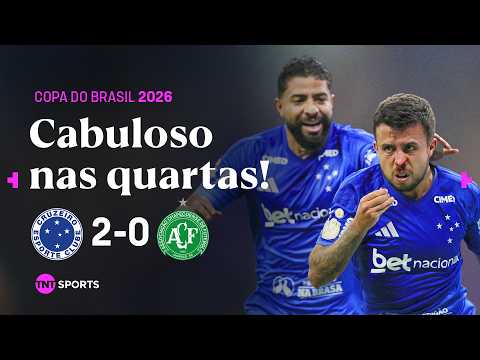 KAIO JORGE ENCERRA JEJUM DE GOLS E CRUZEIRO SE CLASSIFICA! CRUZEIRO 2X0 CHAPECOENSE