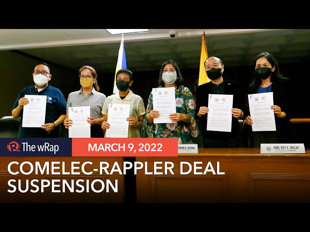 Ex-poll officials, election observers question Comelec-Rappler deal suspension