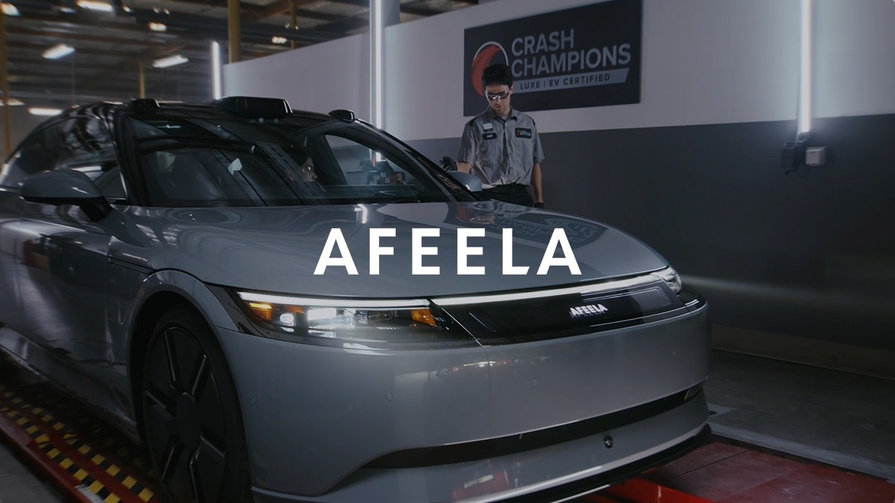 Introducing the AFEELA Authorized Service Hub with Crash Champions