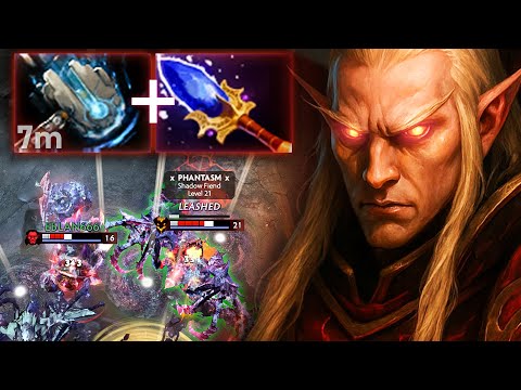 7-MIN METEOR HAMMER!! Invoker vs Leshrac Mid — Beautiful Combo | Dota 2 Invoker