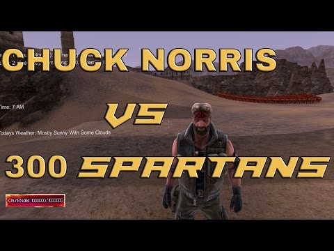 Chuck Norris Vs 300 Spartans | Ultimate Epic Battle Simulator