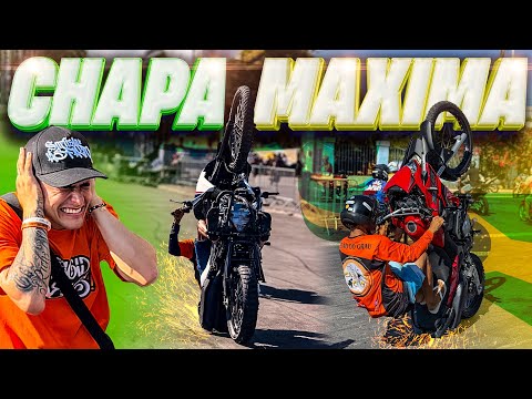 EVENTO DE MOTOS EN BRASIL (GRAU) 😱 CHAPA MAXIMA