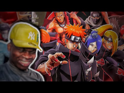 GRINGO REACT 🇺🇸 Rap da Akatsuki (Naruto) | NERD HITS | REACTION 🇧🇷🔥