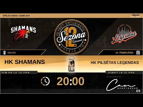 2023 02 10 HK SHAMANS - HK PILSĒTAS LEĢENDAS