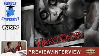 Hako Onna Board Game – Preview and Interview at Origins 2018 (WizKids)