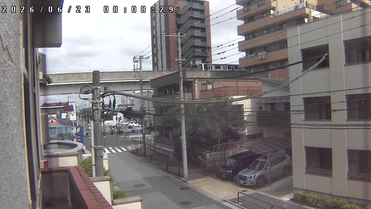 Live webcam view of Calle del Linear Nippori-Toneri