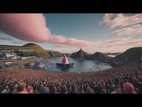 Kinsale, Ireland | Sunset Bike Ride | Pink Floyd | 4K