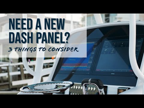 Boat Dash Panels- Material, electronics, and installation