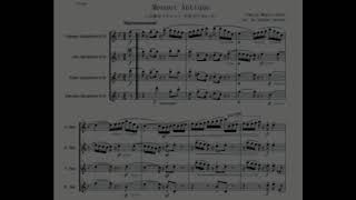 Download lagu [4Sax] Menuet Antique / 古風なメヌエット (サックス四重奏SATB) mp3