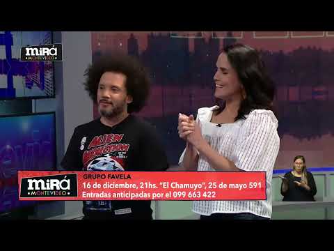 Mirá Montevideo - Música brasilera con Grupo Favela Samba