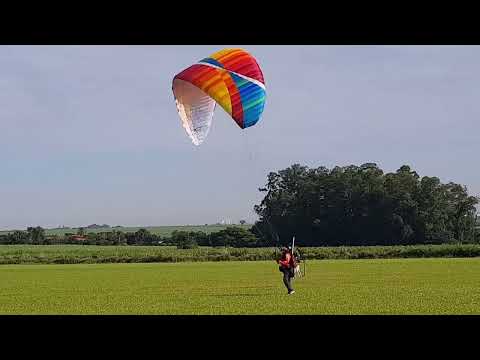 Decolagem e Pouso Voo 266 de Paramotor IKE Costa - 20/02/23