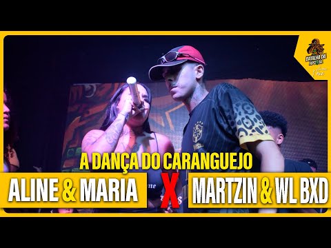(DANÇA DO CARANGUEJO🦀 ) ALINE E MARIA x MARTZIN E WL BXD  - SEMI FINAL | BATALHA DA APO$TA🤑 | #1ano