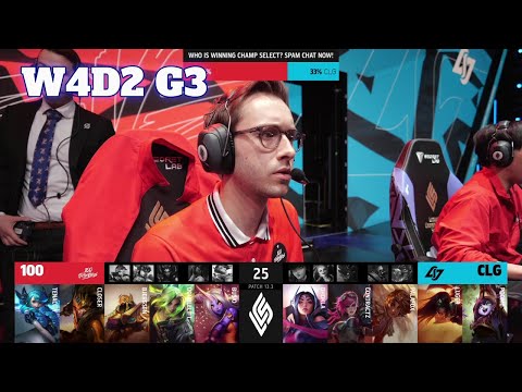 100 vs CLG | Week 4 Day 2 S13 LCS Spring 2023 | 100 Thieves vs CLG W4D2 Full Game
