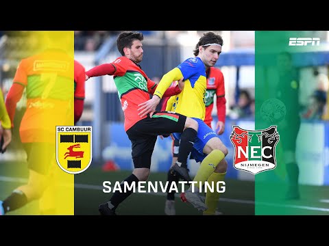HEERLIJKE KNAL in de slotfase! 💥 | Samenvatting SC Cambuur - N.E.C.
