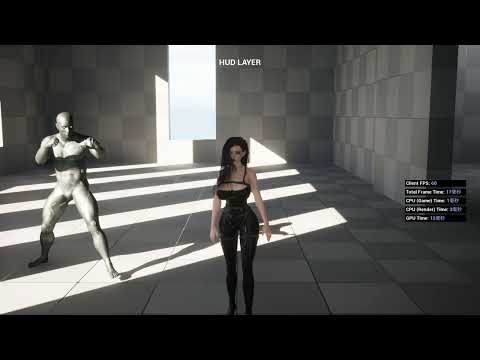 UE5 Combo Attack On Hit System Demonstration (Using GAS)