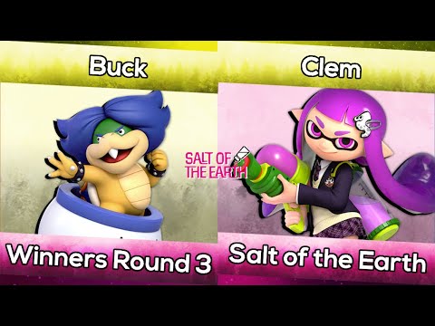 Buck (Bowser Jr.) vs. Clem (Inkling) | SotE Singles | Smash Ultimate WR3