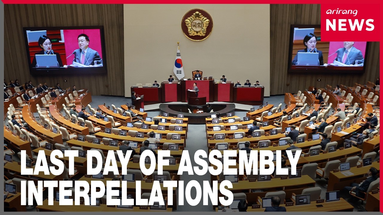 South Korea's National Assembly questions government on Cabinet vetting and policy priorities