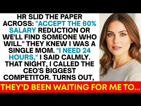 HR Told Me To Accept The 60% Pay Cut Or Leave—Then I Made One Phone Call That Changed...