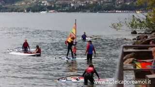 Windsurf Lernen familien kurse Limone Gardasee Lake Garda