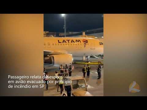 Três minutos de pânico: gaúcho relata evacuação após princípio de incêndio em avião da Latam em Guarulhos