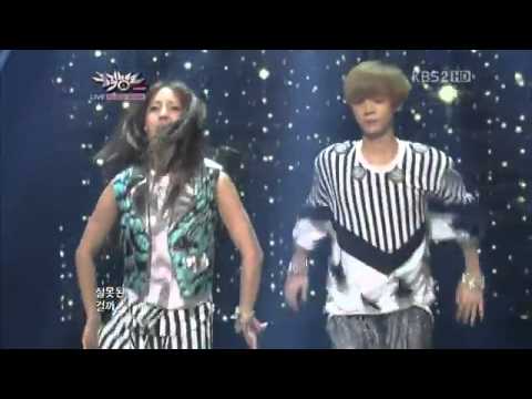 [CUT] 120824 BoA + Luhan EXO-M - Only One @ Music Bank