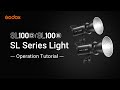 #Godox SL Series Video Light SL100D SL100Bi