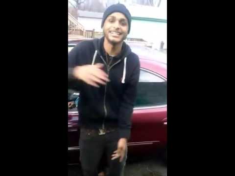Alpo Santana and King D Freestyling on the Block