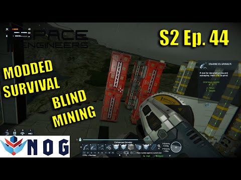 Lets Play Space Engineers Modded Survival S2 Ep44 | Testing our New Miner