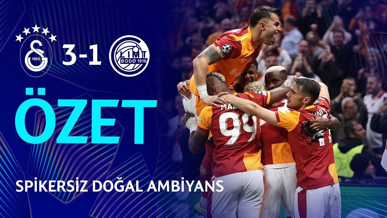Galatasaray SK 3 - 1 FK Bodø/Glimt highlights
