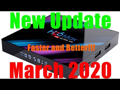 H96 MAX 4K Ultra HD New Firmware Update 2020 Step by Step