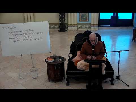 ISKCON SanDiego: SB(4.29.26-27)Class by HG Dravida Dasa 2/3/2021