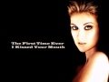 Celine Dion-The First Time Ever I Saw Your Face ...
