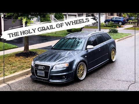 The most perfect wheels ever - BBS LM 3P conversion x Audi RS4 Avant B7