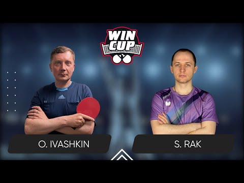 13:00 Oleksandr Ivashkin - Serhii Rak West 3 WIN CUP 12.06.2024 | Table Tennis WINCUP