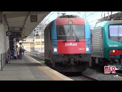 E189.993 "CANARINA" per il MRS INRAIL Udine - Fiorentina + E190.313 per la LIS Fiorentina - Udine.