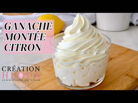 Ganache Montée Citron 🍋 – Fraîche, Légère et Parfaite pour Vos Gâteaux !