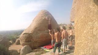 Video thumbnail: Krishna, 7a. Hampi