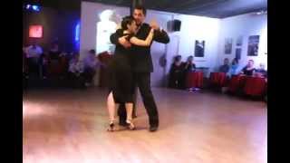 Milonga Del Angel - Démo Véronica Palacios y Jorge Palh - 30 décembre 2012