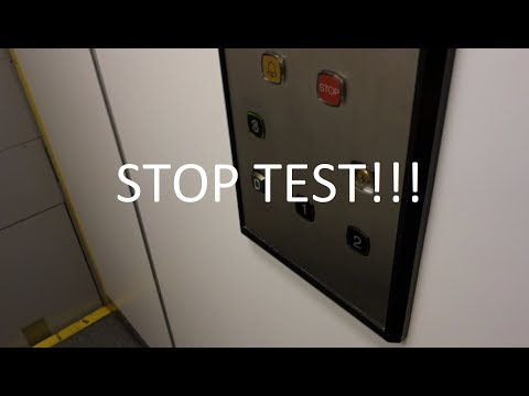 1992 KONE Roped Hydraulic Elevator @ Lasarettsgatan 2B, Söderhamn, Sweden.