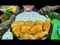 ASMR EATING PORK CURRY WITH RICE SESAME CHICKEN CURRY OKRA SALAD PORK CURRY COOKING AND EATING