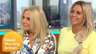Katie Price appeared on ITV's 'Good Morning Britain' with her Mother, Amy Price on Tuesd