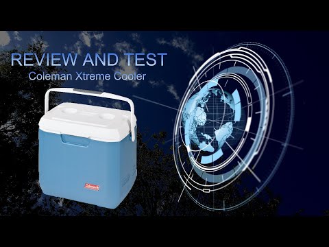 Coleman Xtreme Cooler | Reviewed and Tested on HOTTEST Day of the Year! (4K)