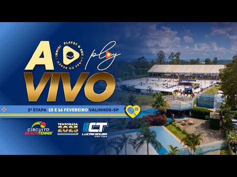 FINAL: MARIA CARUCCIO/CAETANO CUNHA X BIA SORNAS/GUILHERME BERNAL - MISTA - CIRCUITO BEACH TENNIS