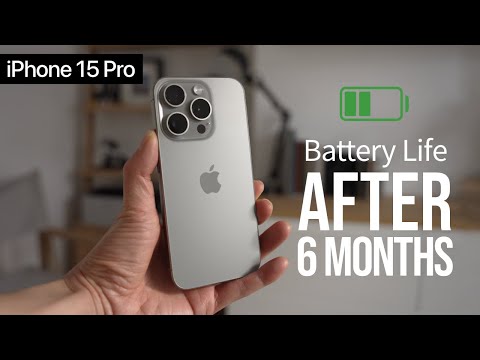 iPhone 15 Pro - 6 Months Later. How's the Battery Life?